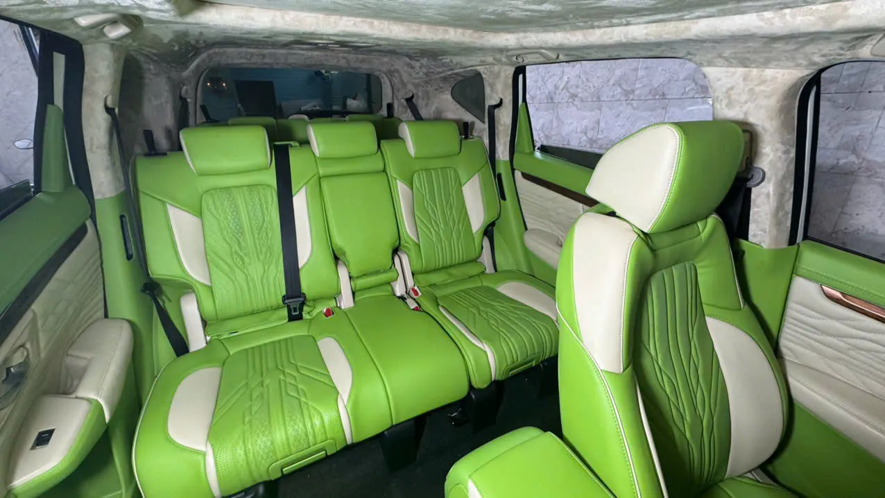 Nội thất Honda CR-V sau khi bọc da