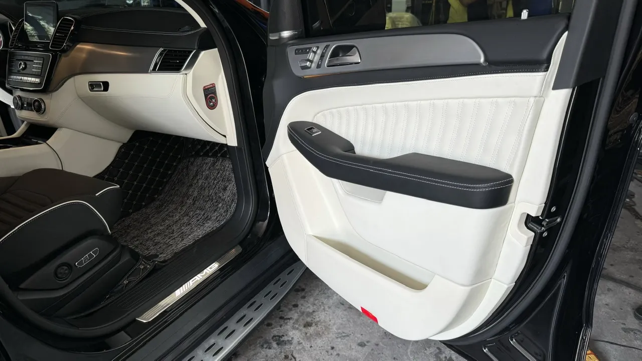 Bộ ghế Mercedes sau khi bọc